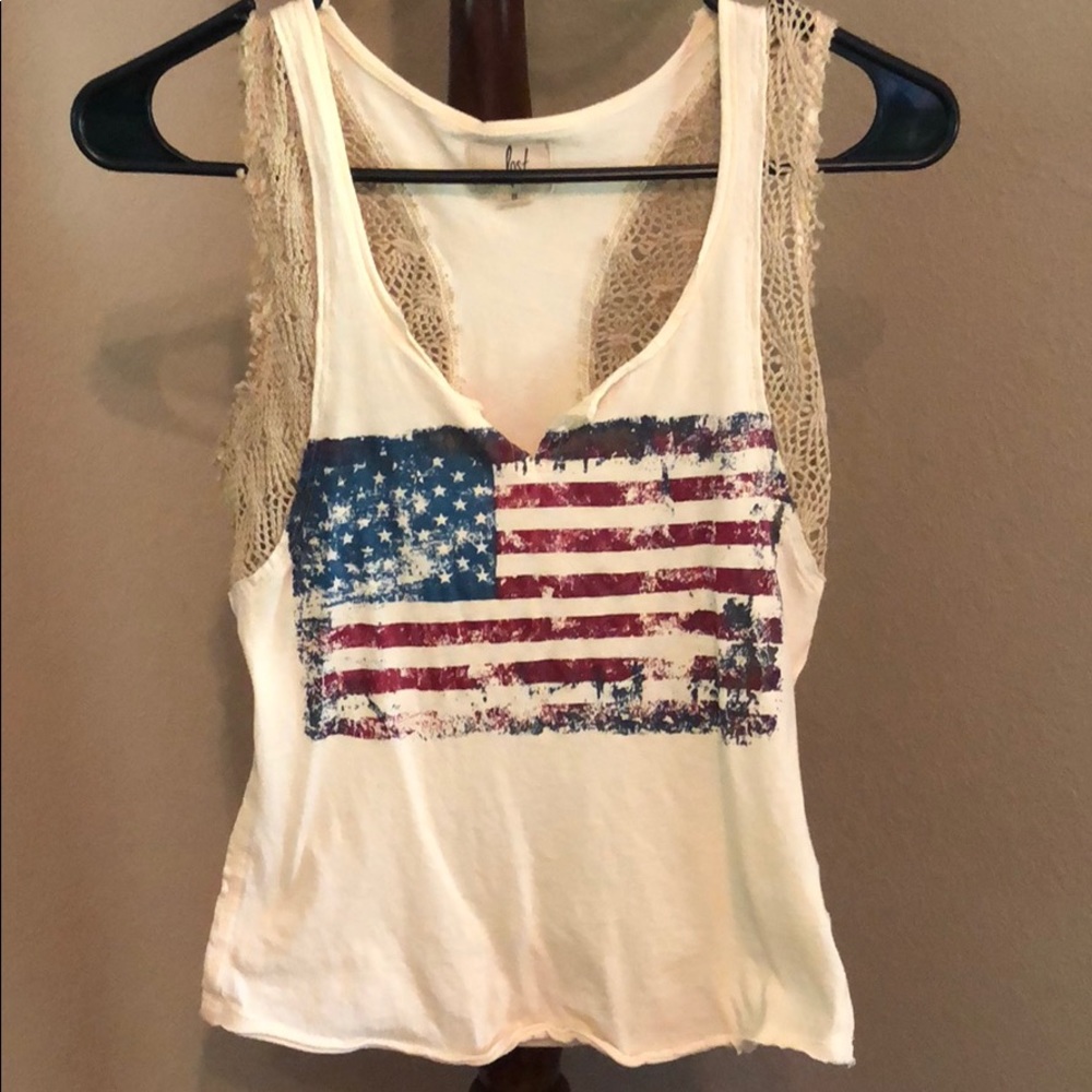 Cream American Dream Tank